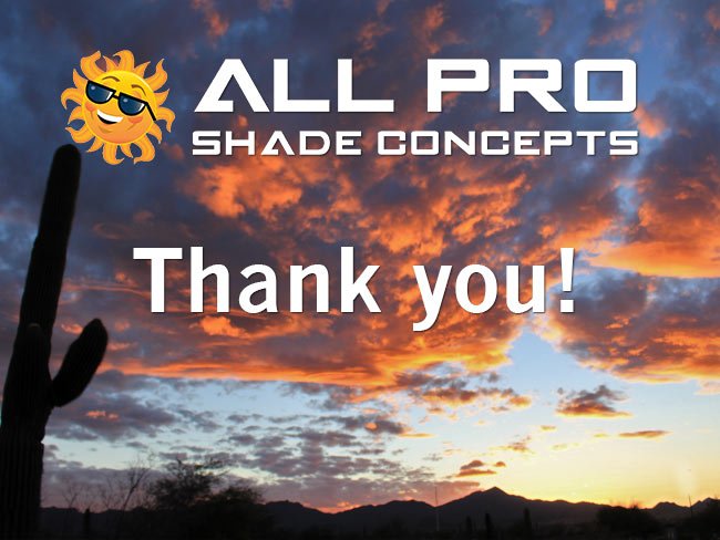 Thank you for supporting a local, Arizona company!