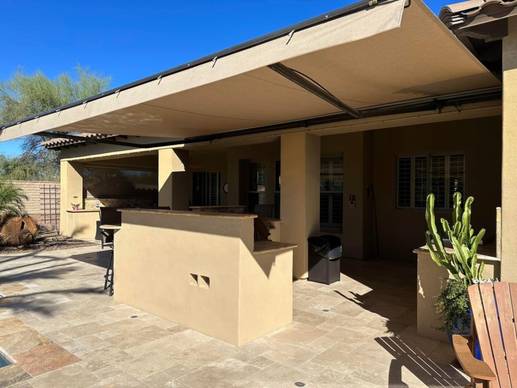 Shade Solutions for the grill Best Patios in Phoenix grill