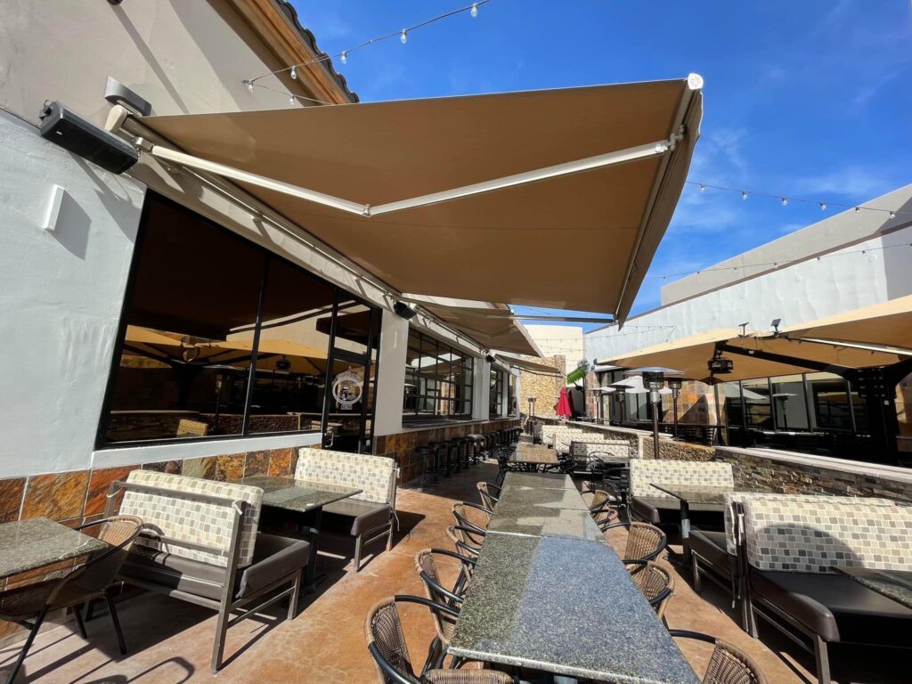 Commercial Awnings for your guests and customers