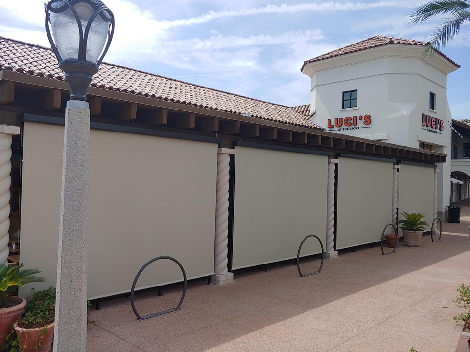 Commercial Patio Shades for your restaurant