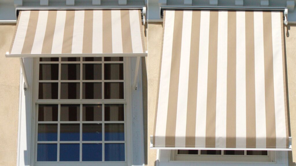 Motorized and Retractable Topaz Awning Design