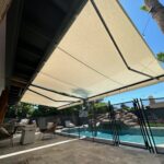 Motorized Retractable Awnings for Pool Area