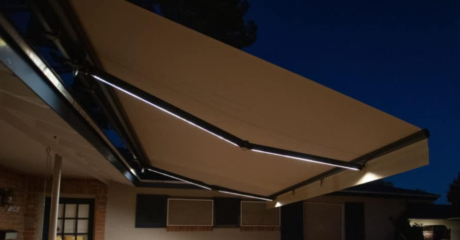 All Pro Shade Concepts retractable awning motorized automatic lights remote controlled best quality reviews Arizona az phoenix mesa chandler gilbert peoria sun city near me