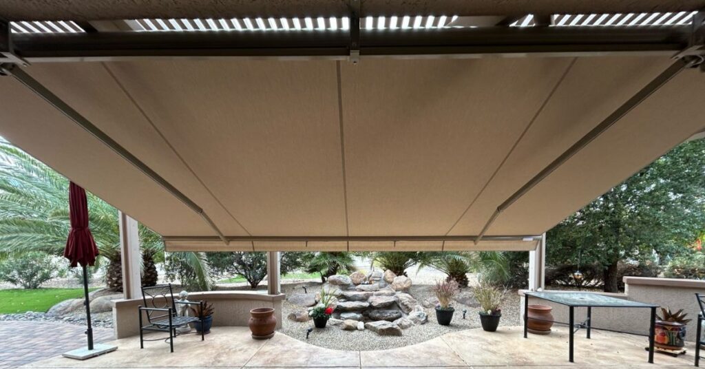 Small Patio Ideas & Design: Arizona’s Best Roof-Mounted Awnings