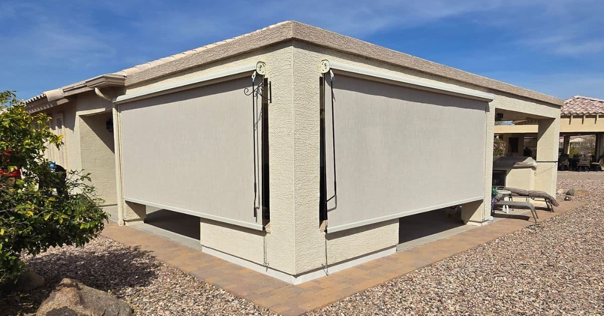 Manual Patio Shades: Top Benefits of Exterior Drop Shades for Arizona Homes