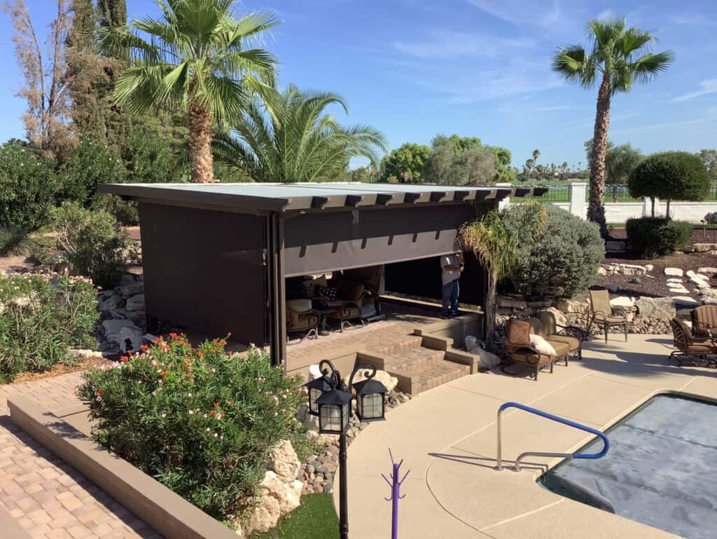 Patio Awnings and Shades for the Holidays