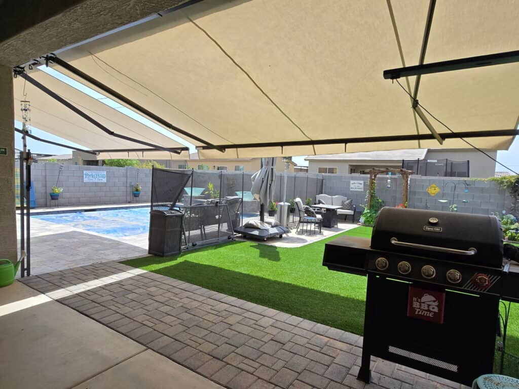 Best Arizona motorized manual patio shades awnings installation